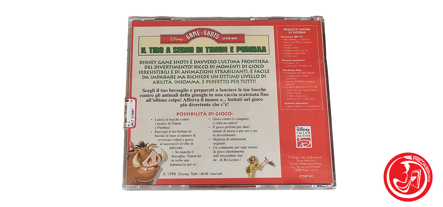 CD Game shots - Il tiro a segno di Timon e pumbaa
