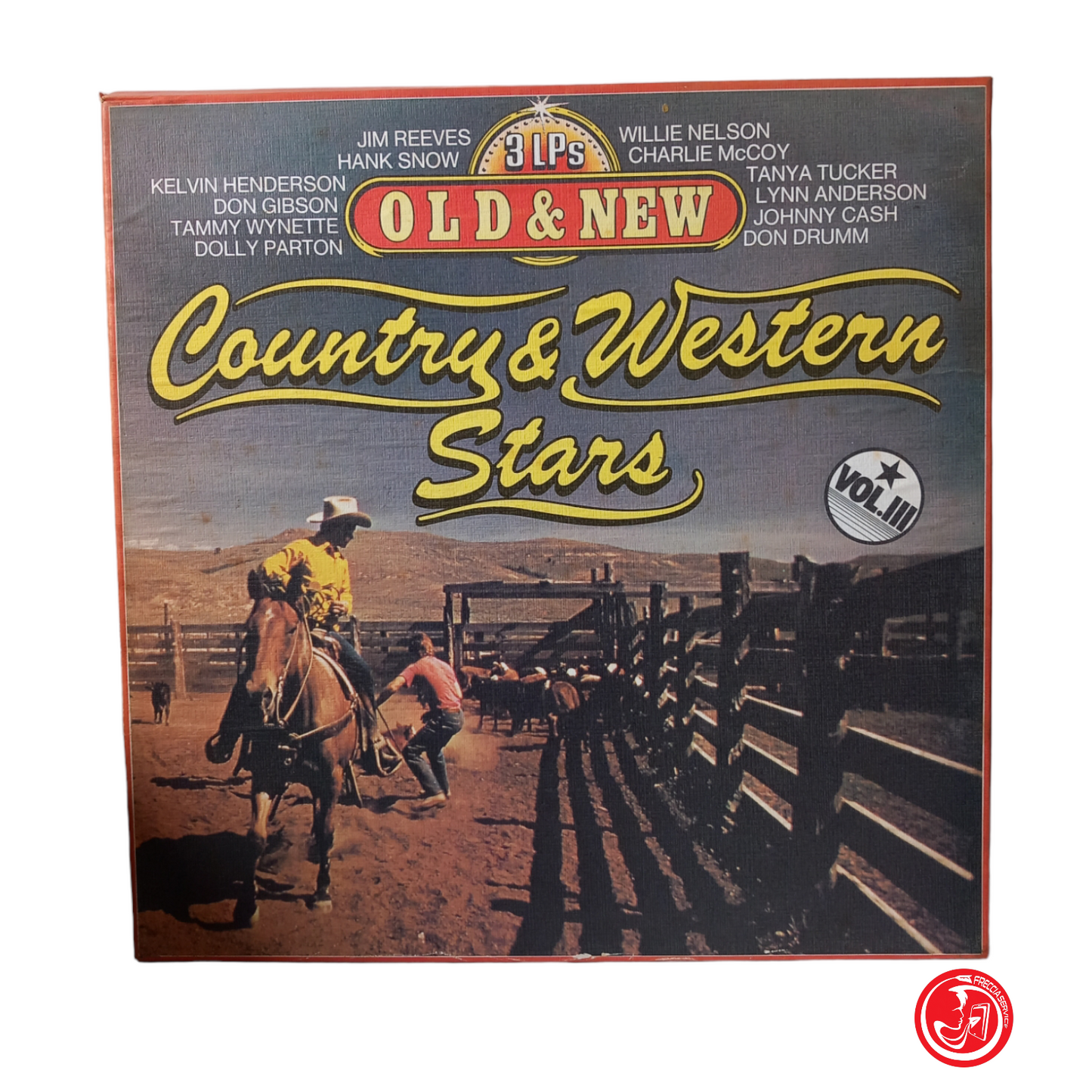 OLD & NEW COUNTRY & WESTERN STARS VOL. III BOX SET 3 LPs