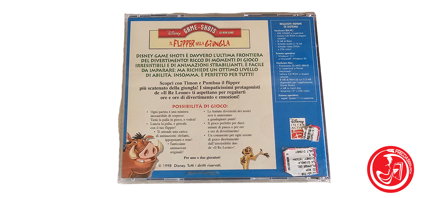 CD Game shots - Il flipper della giungla