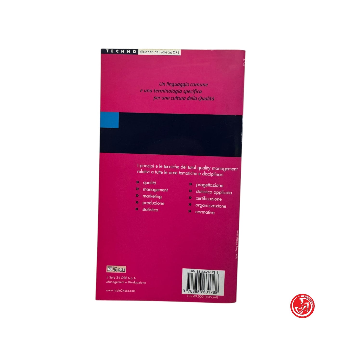Libro di testo - Dizionario della Qualità
