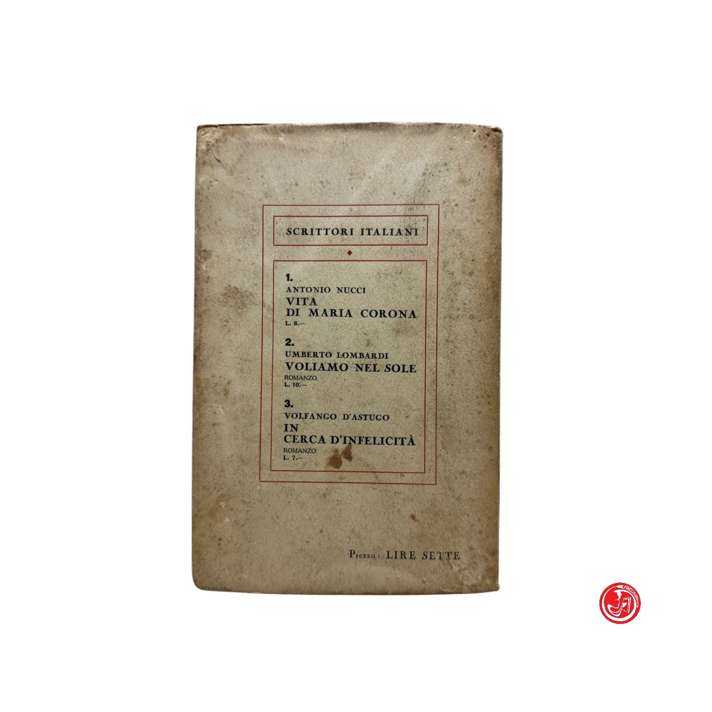 Narrativa - V. D'Astugo - In cerca d'infelicità