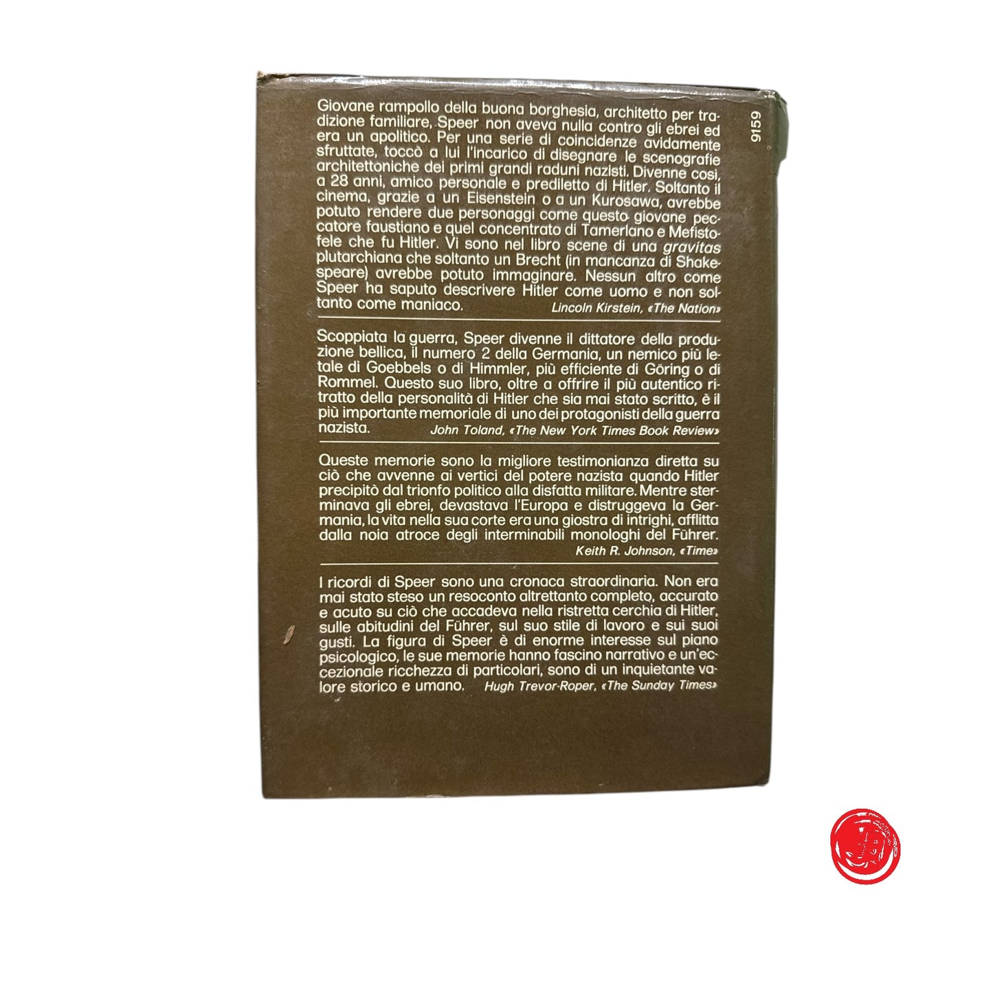 Saggistica storica - A. Speer - Memorie del terzo Reich
