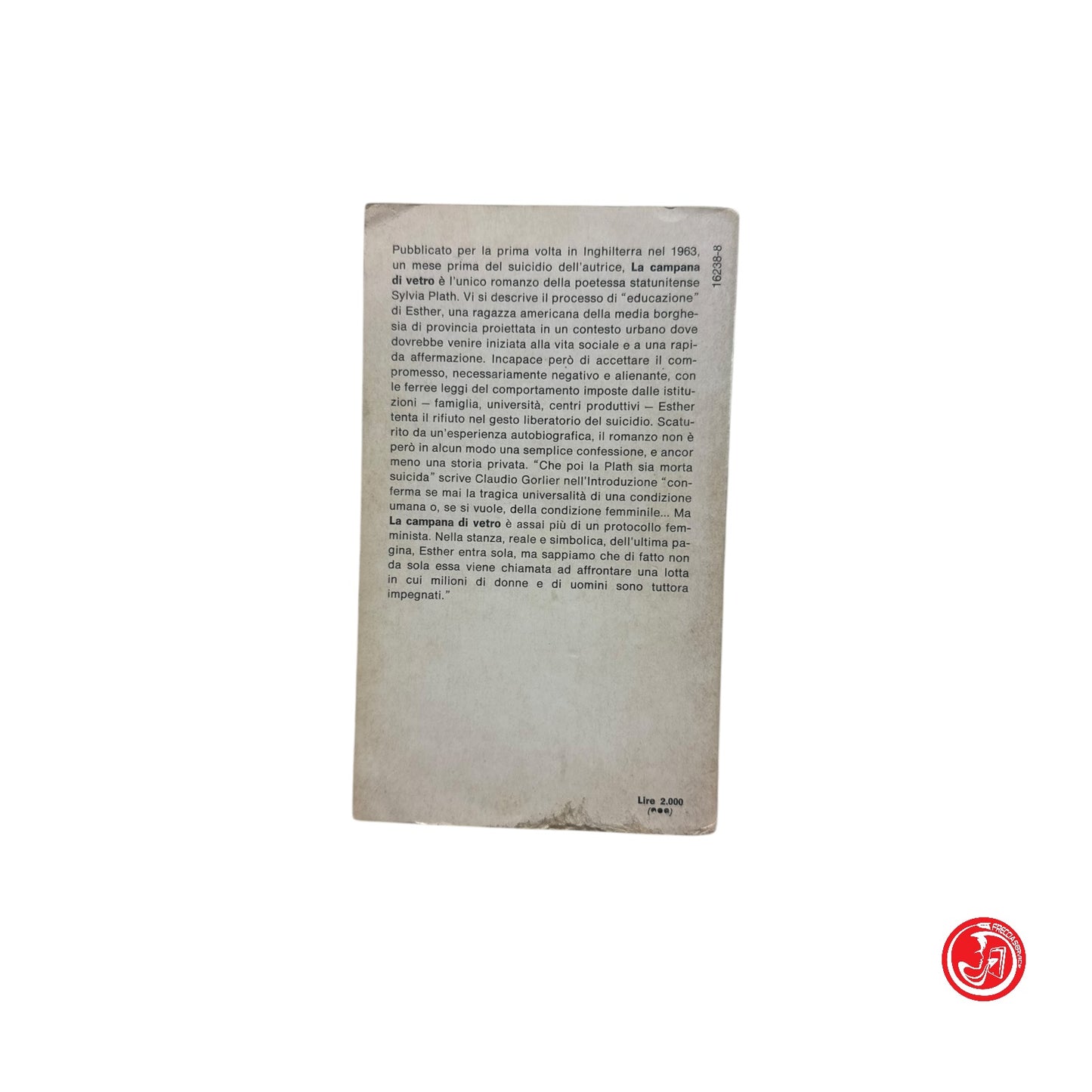 Romanzo - S. Plath - La campana di vetro
