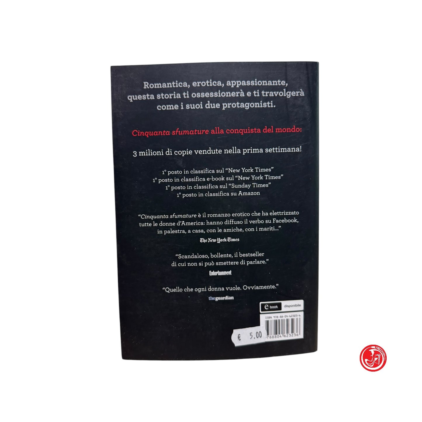 Erotico-romantico - E. L. James - Cinquanta sfumature di Grigio
