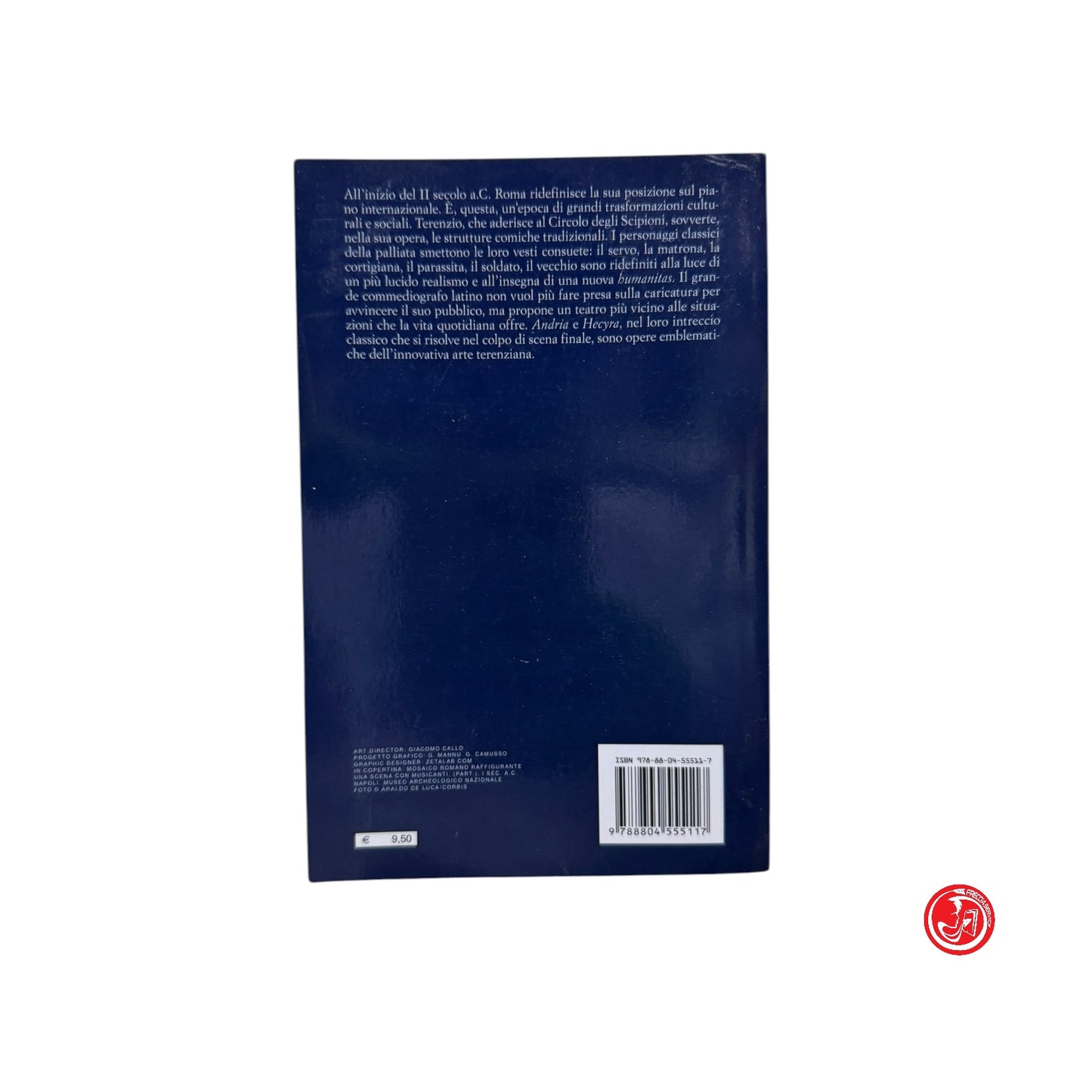 Commedia latina - T - Terenzio - Andria Hecrya - a cura di Laura Pepe