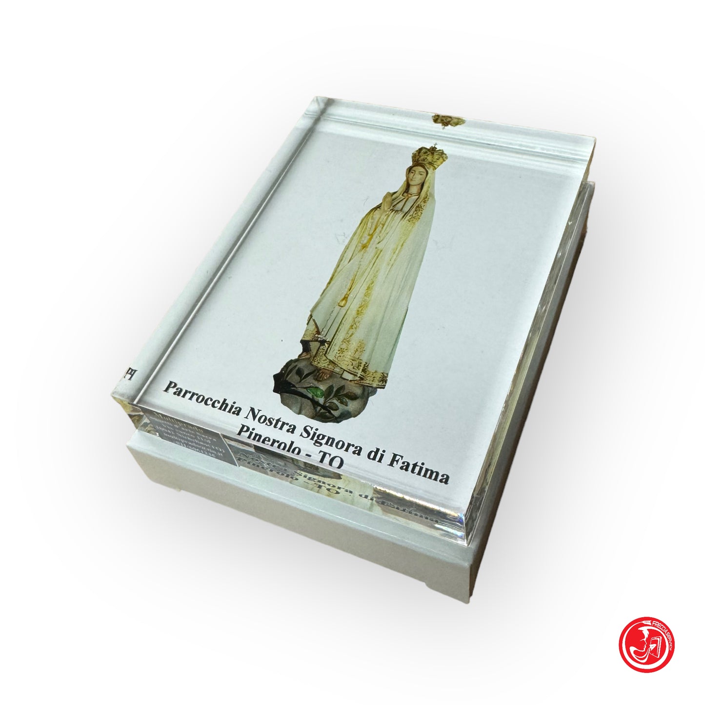 Glass picture Mary - sacred art