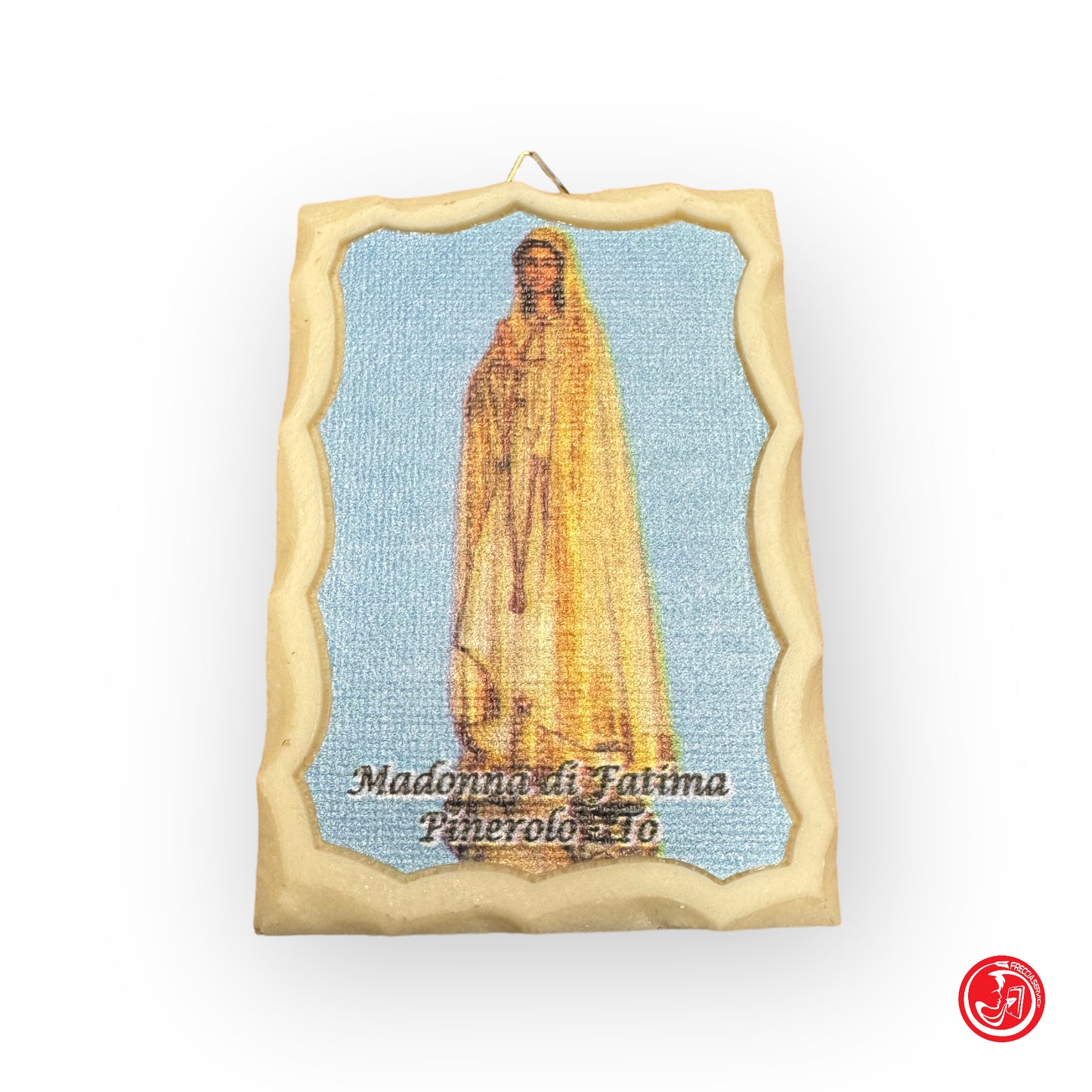 Piccola ceramica raffigurante la Madonna