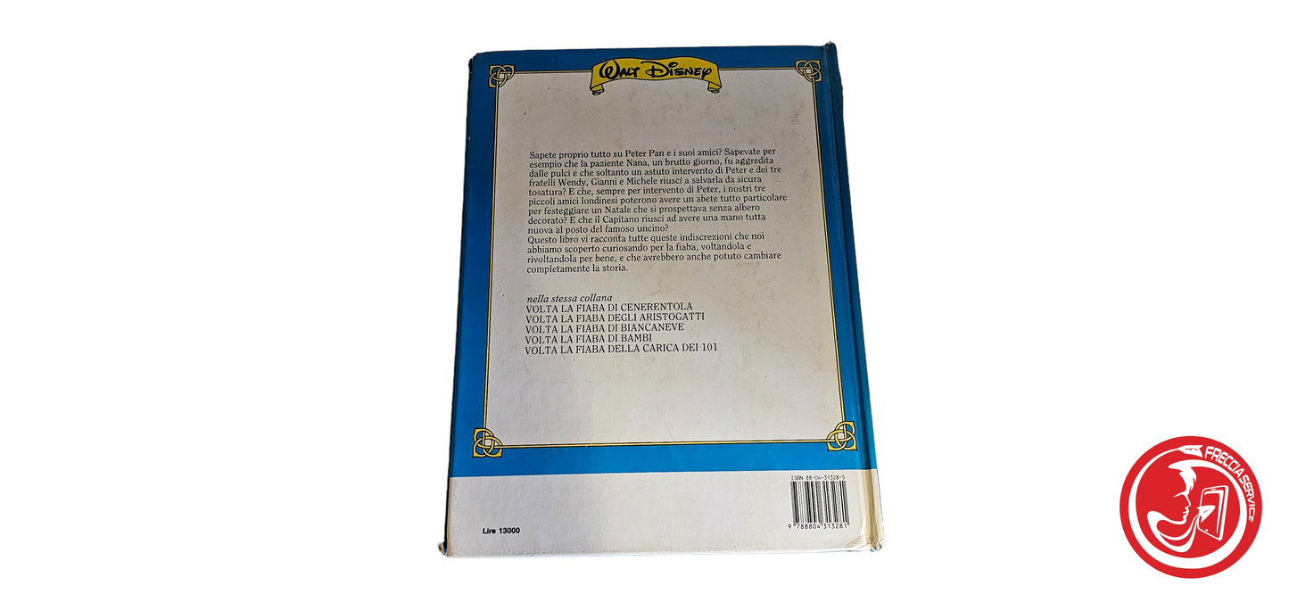 LIBRO Volta la fiaba di peter pan - Walt disney