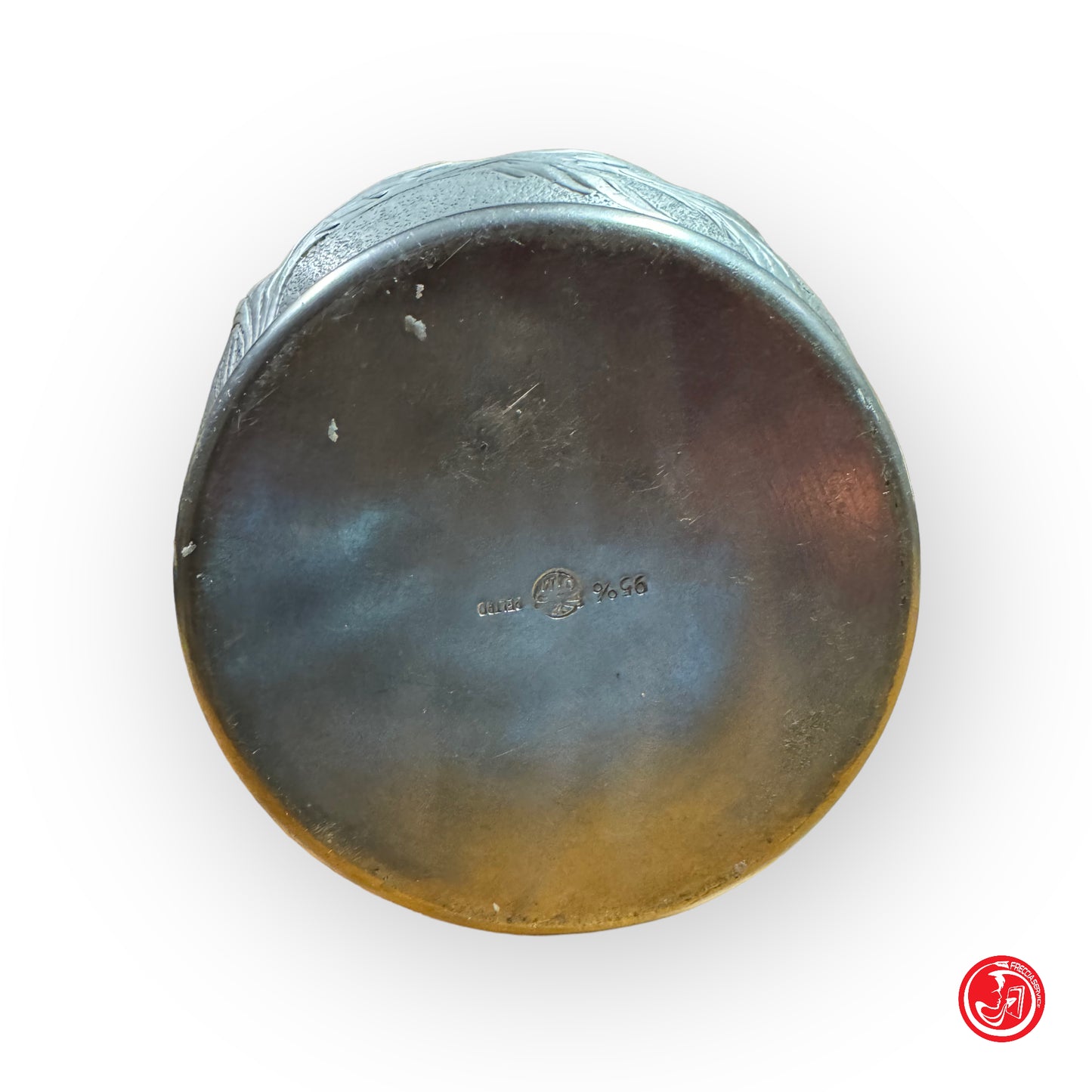 Vase élégant 95% étain