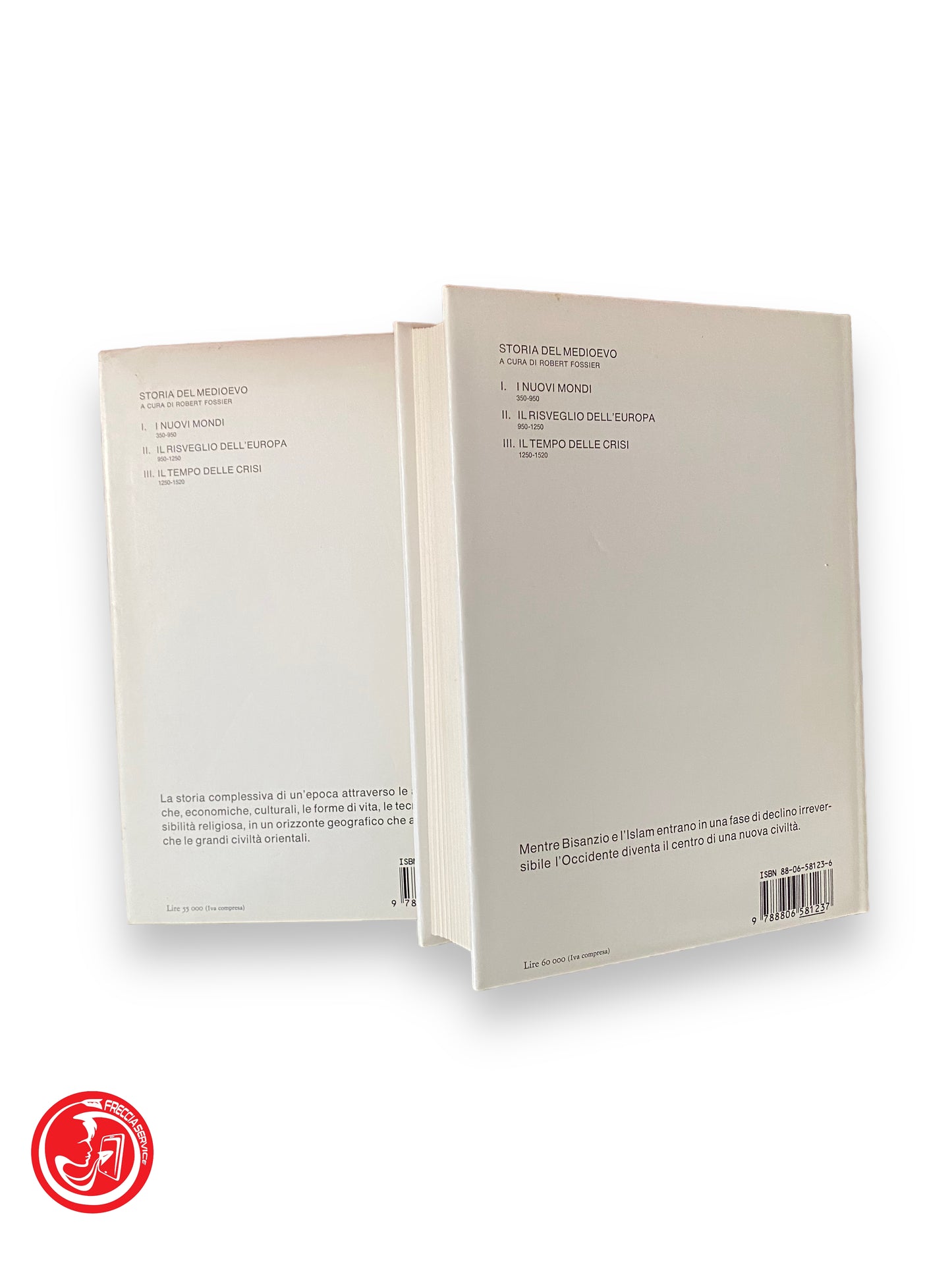Storia del Medioevo - due volumi - Fossier, einaudi