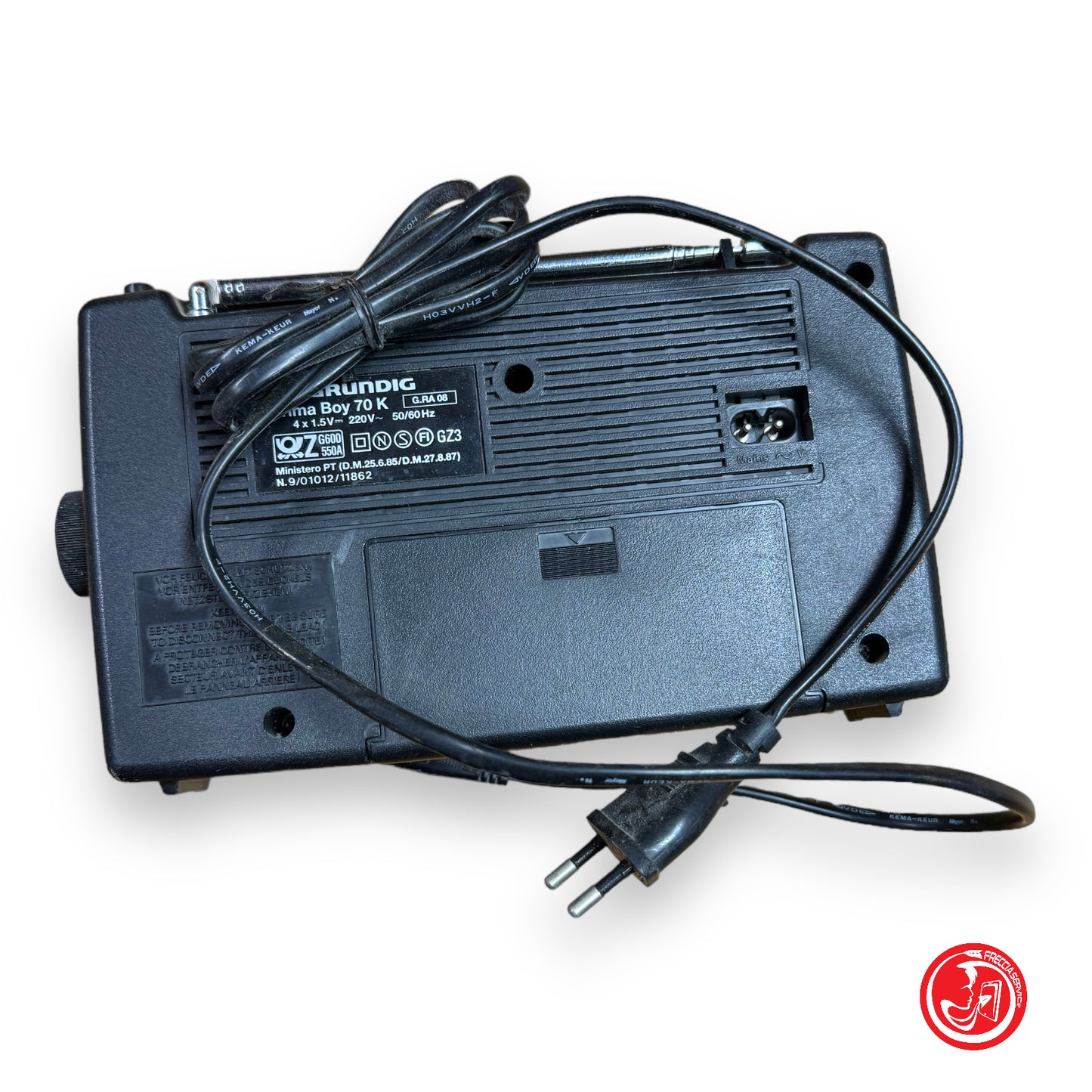 Radio Grunding Prima Boy, piles 70ka