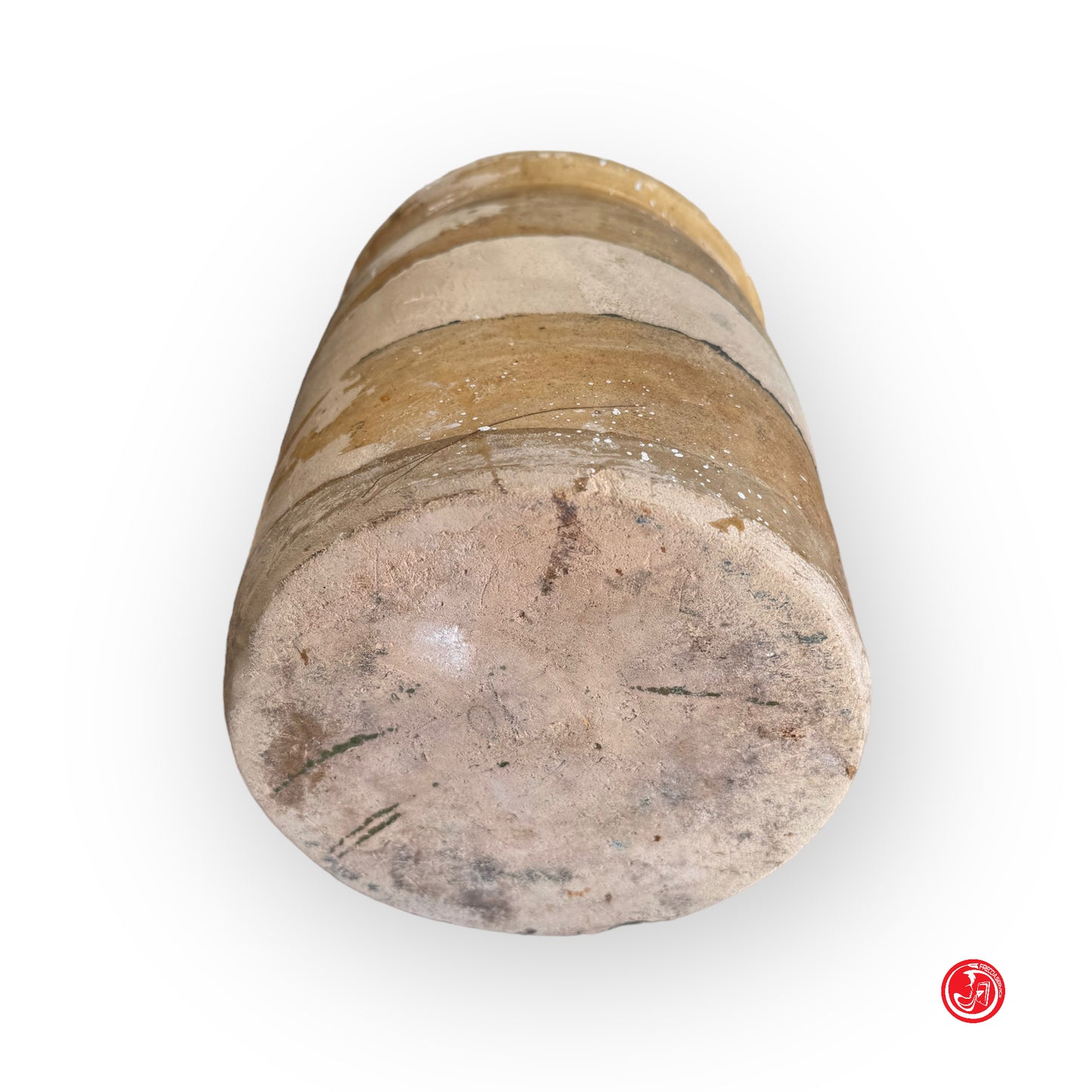 Vase en terre cuite fait main - intérieur et extérieur