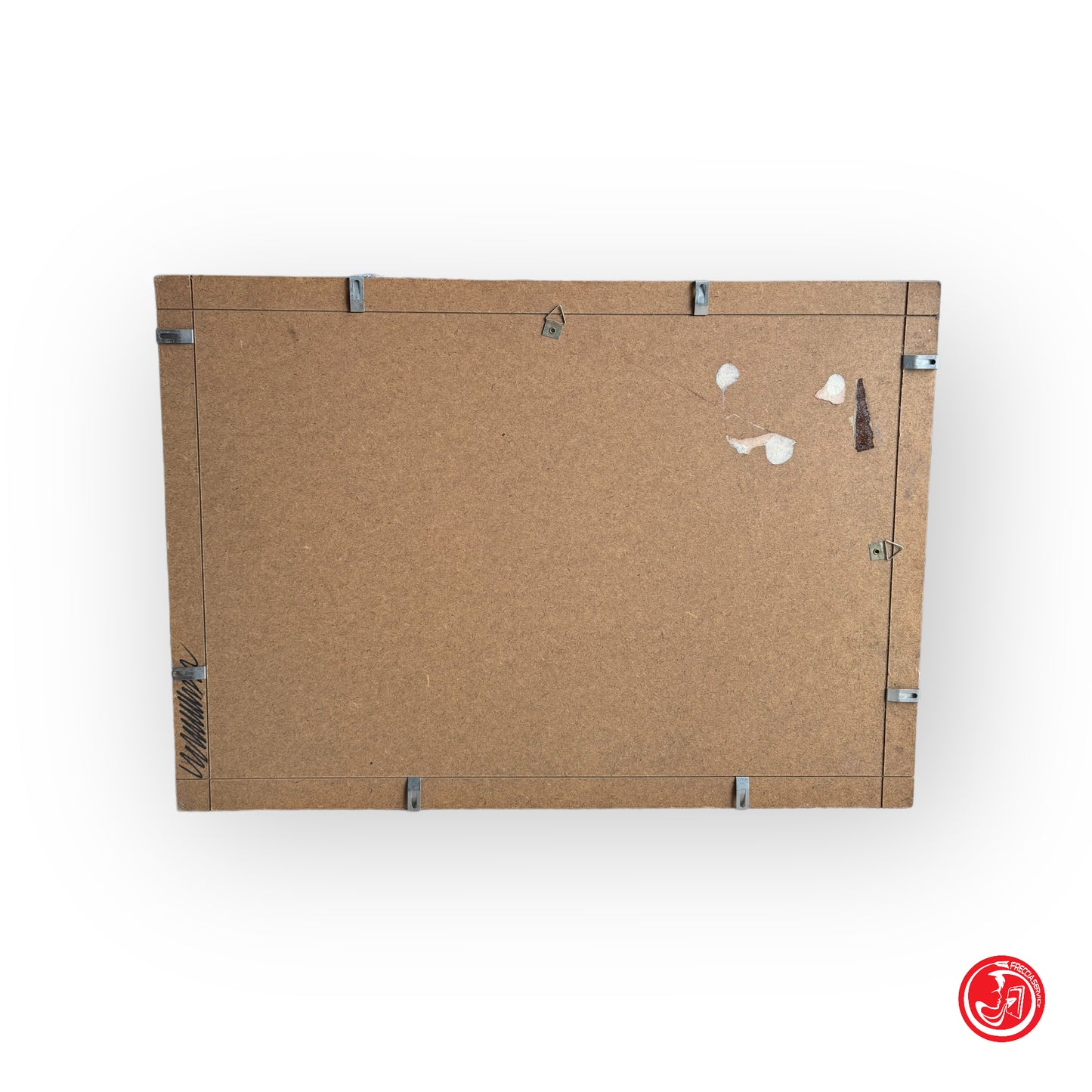 Quadro dipinto Il riposo dei Galli - Mario Gontier 1986 - 69 x 50 cm