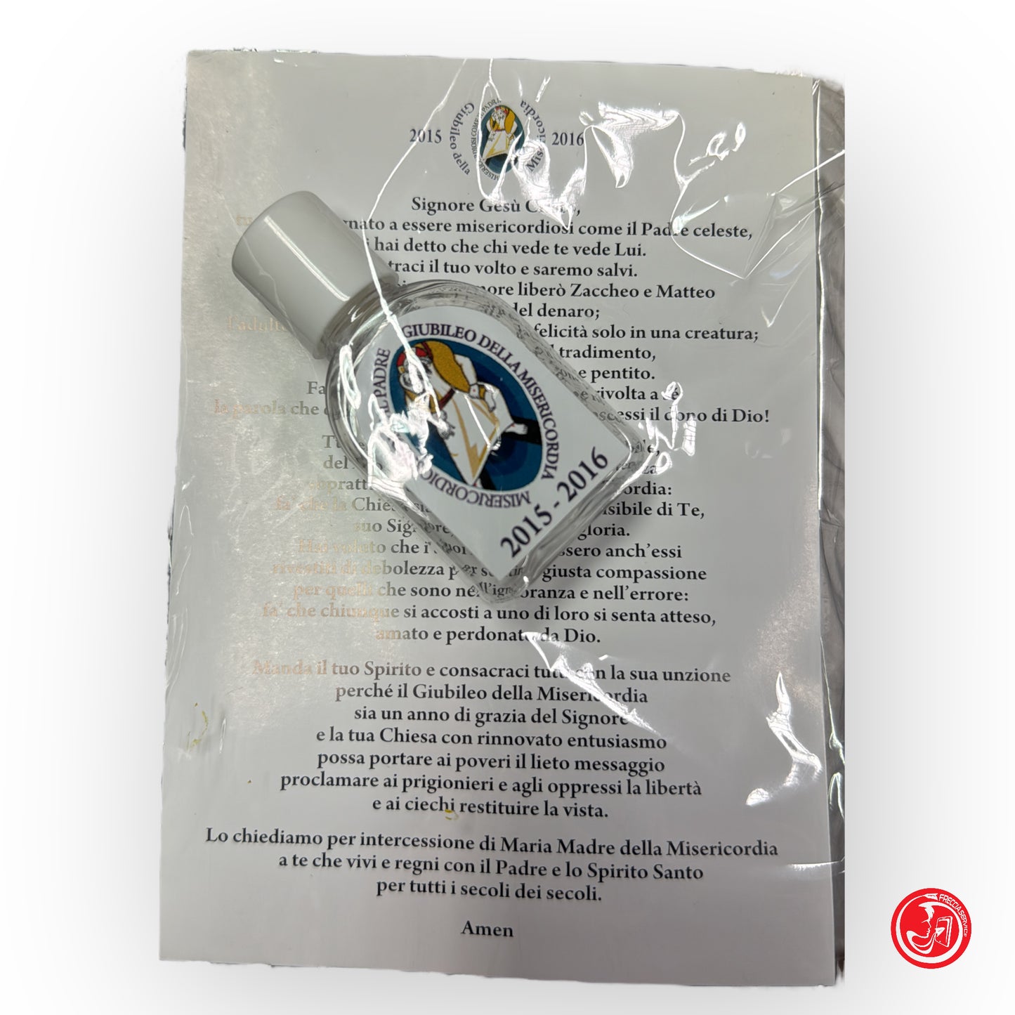 Plastic bottle for holy water