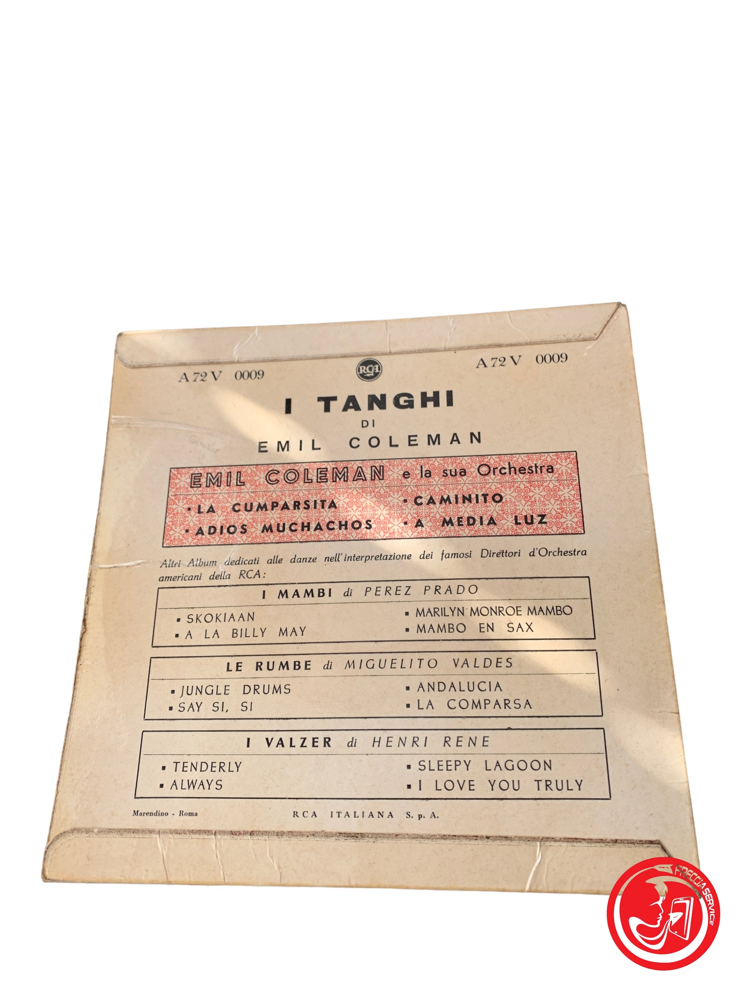 Emil Coleman E La Sua Orchestra - I Tanghi di Emil Coleman