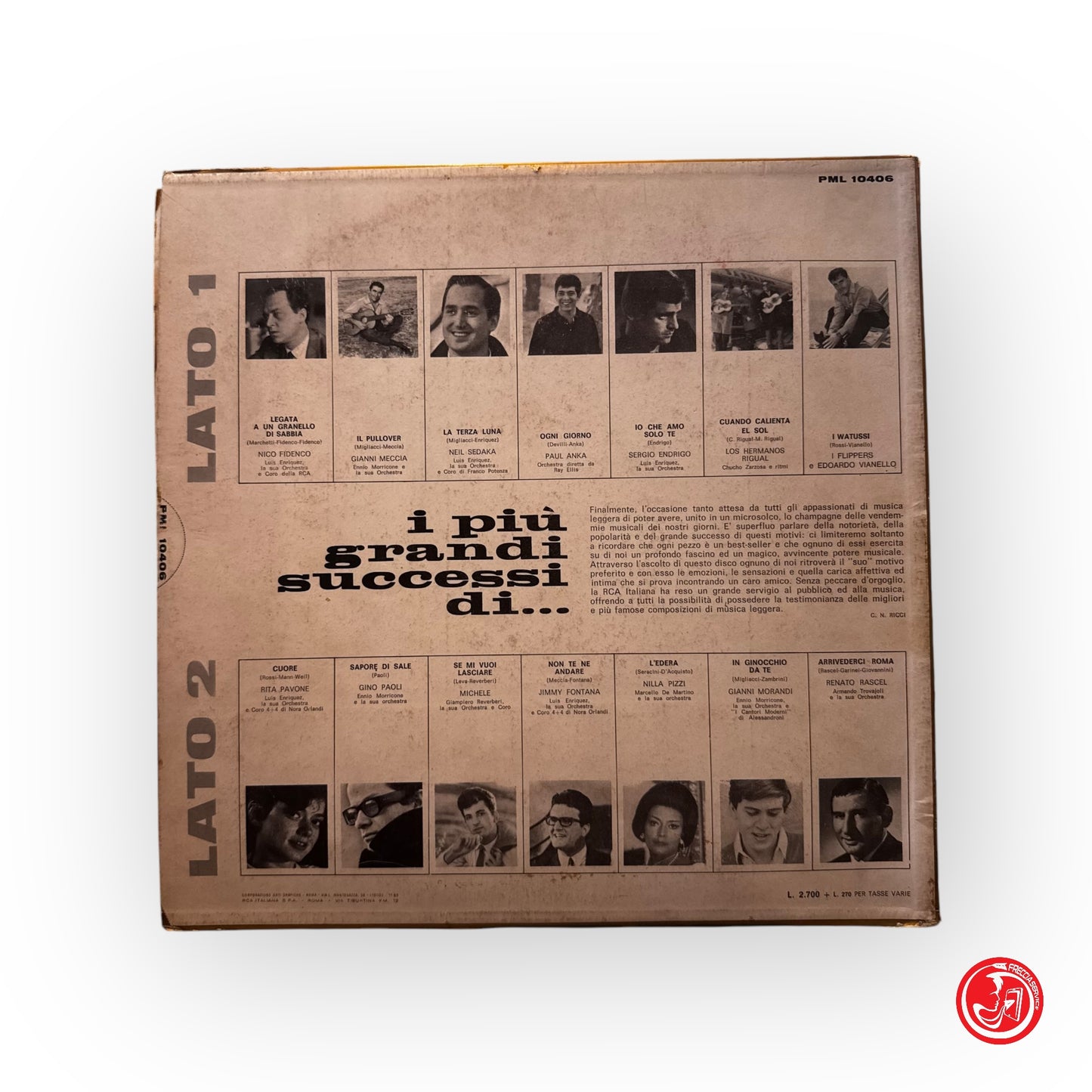 Vinile italiano - I grandi successi di...