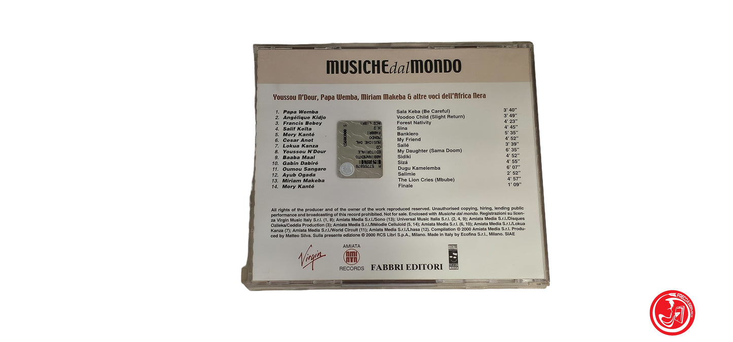 CD Various – Africa - Youssou N'Dour, Papa Wemba, Miriam Makeba