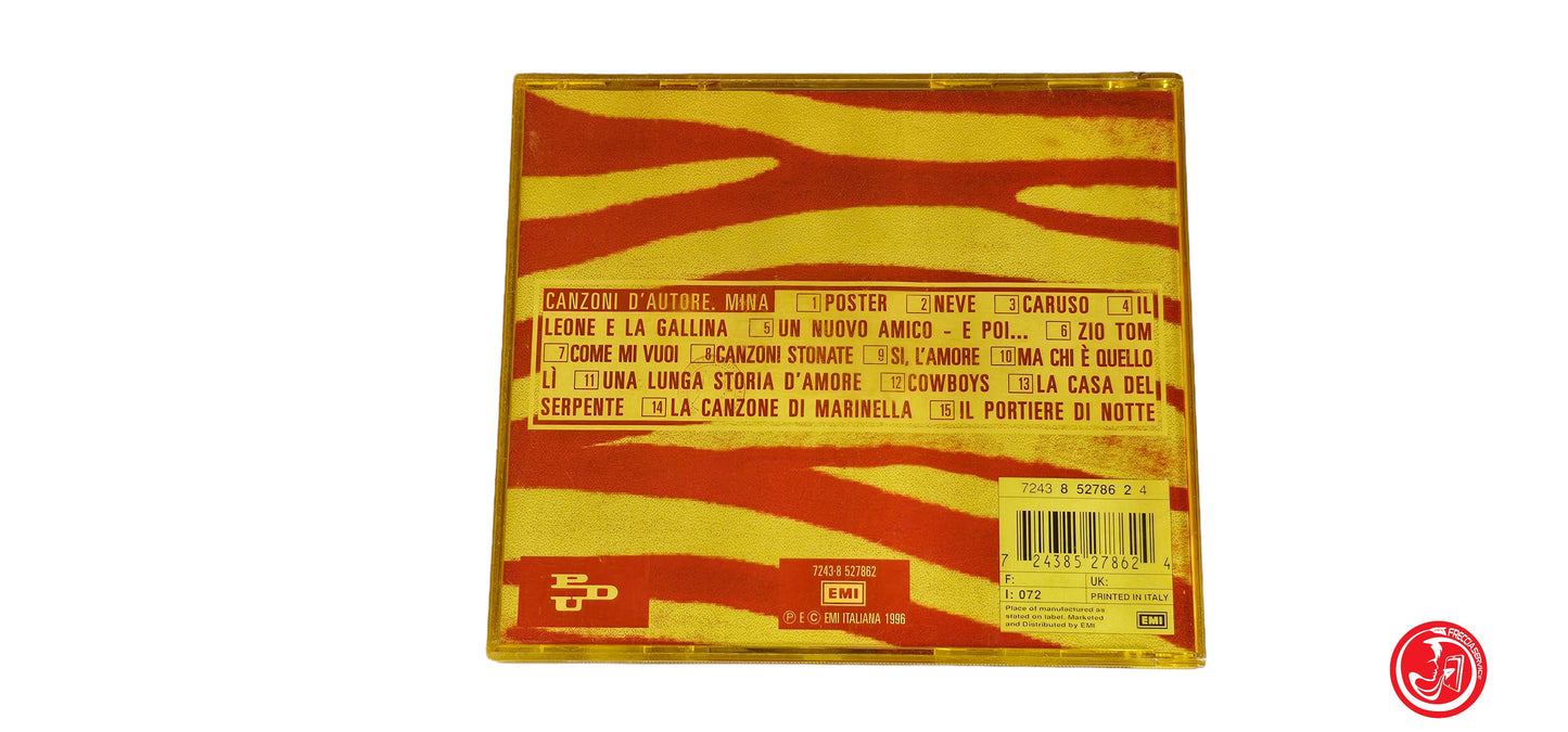 CD Mina – Canzoni D'Autore