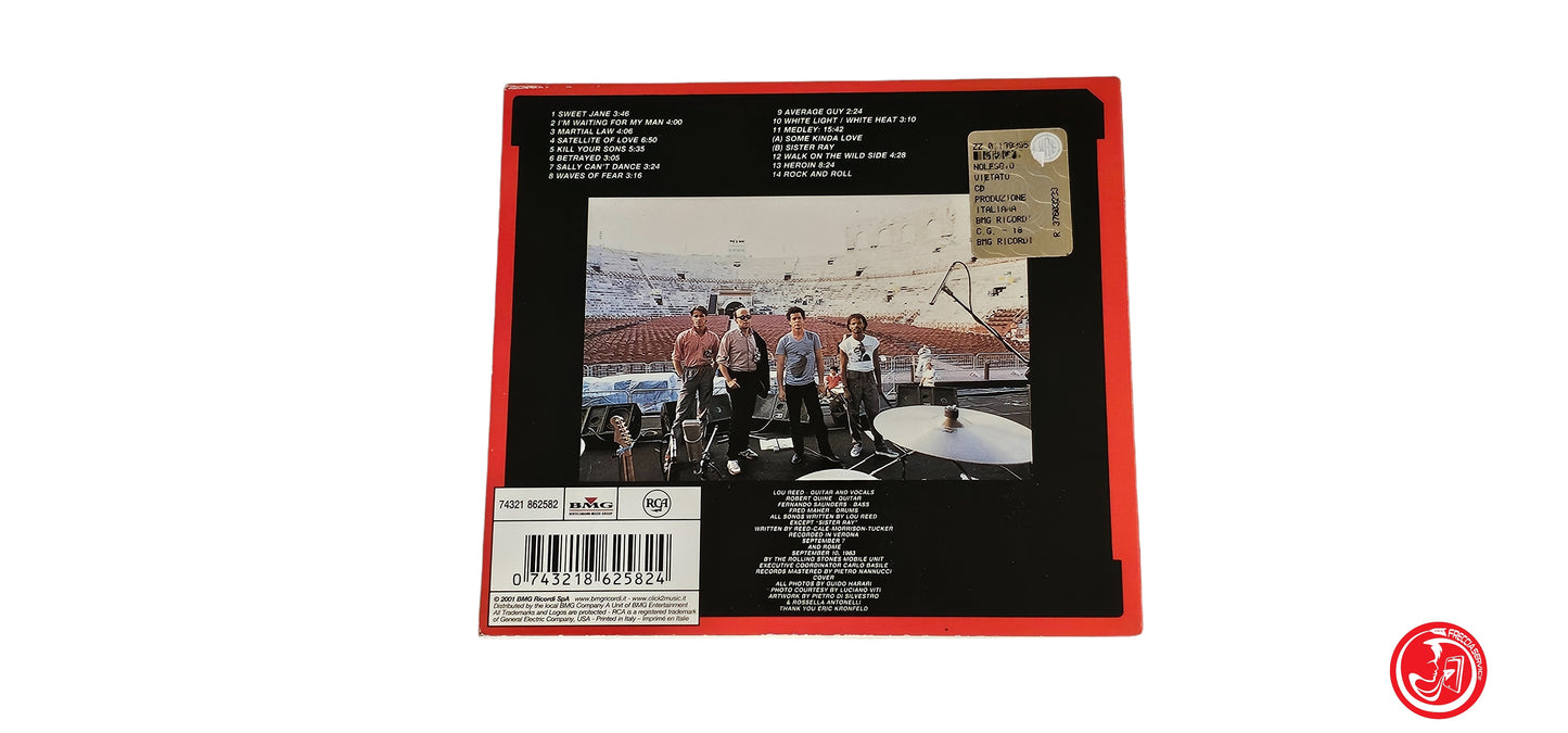 CD Lou Reed – Live In Italy