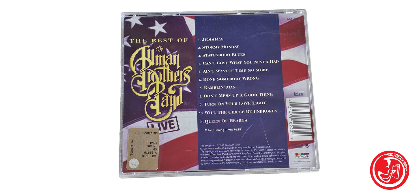 CD The Allman Brothers Band – The Best Of The Allman Brothers Band Live