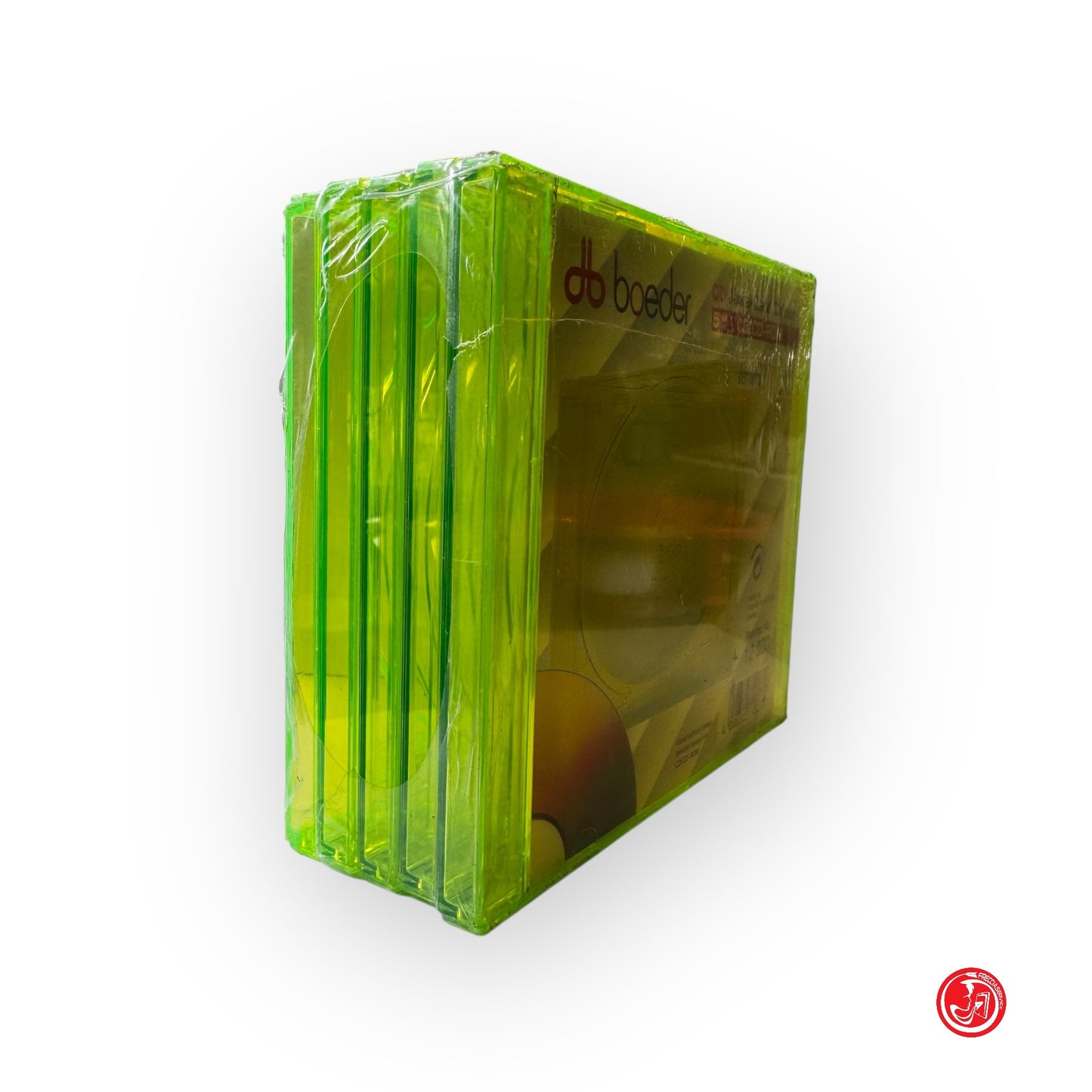 CD - 5 Custodie per CD/CD-Rom - Lemon