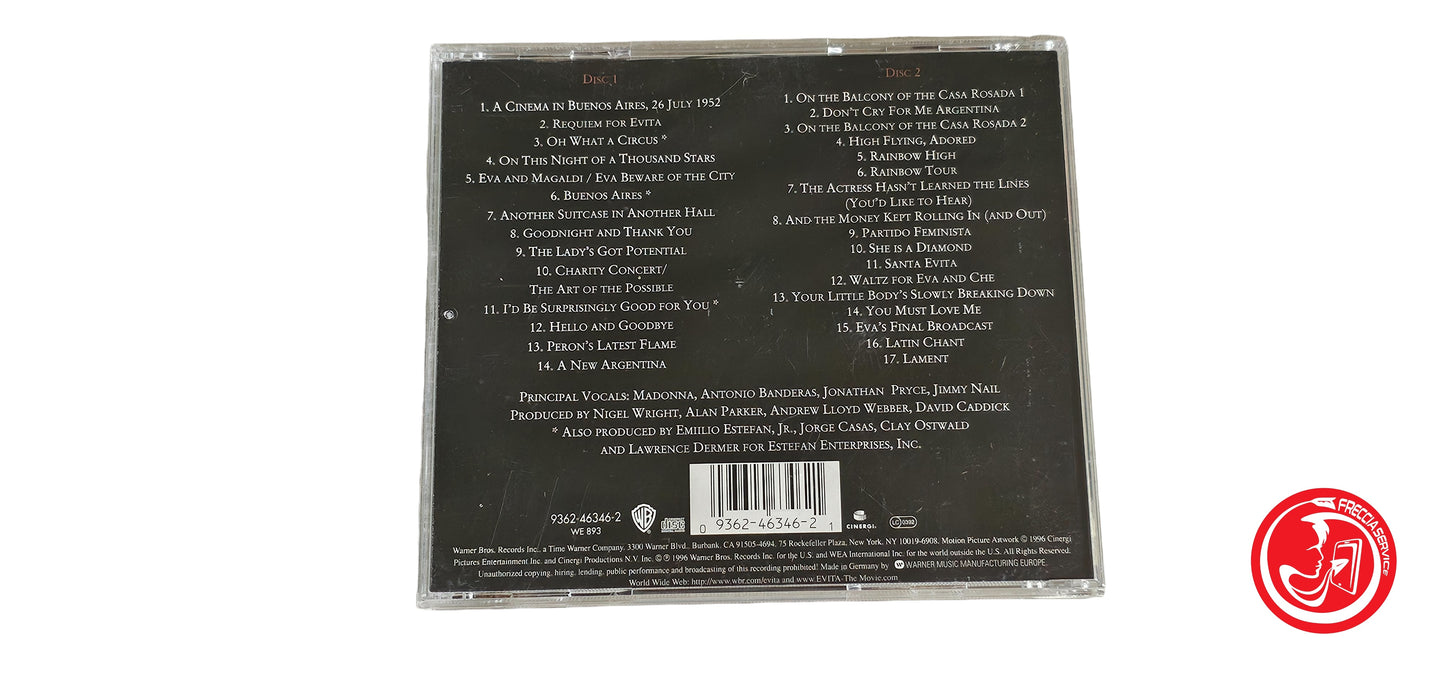 CD Andrew Lloyd Webber And Tim Rice – Evita (The Motion Picture Music Soundtrack