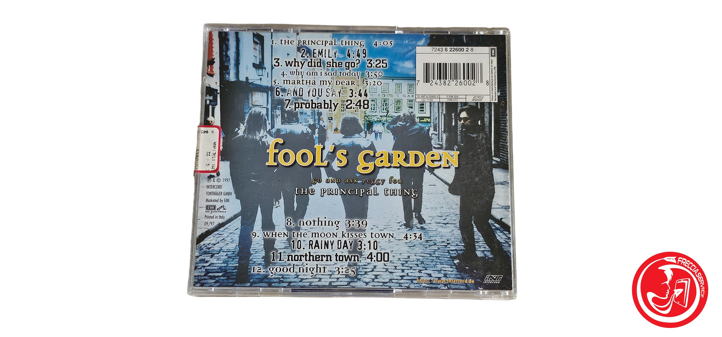 CD Fool's Garden – Go And Ask Peggy For The Principal Thing