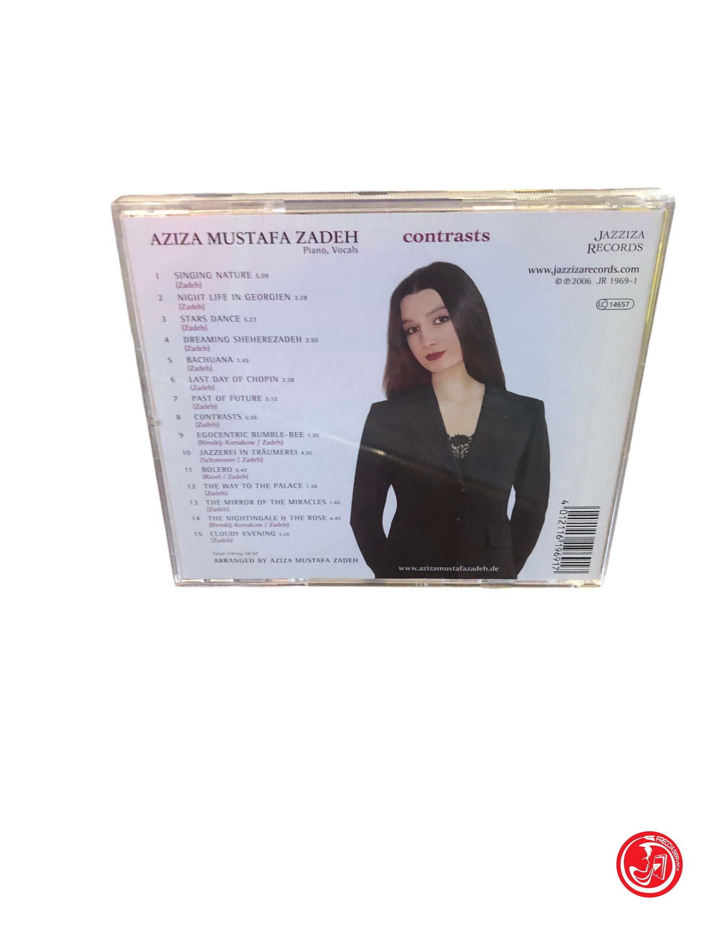 CD AZIZA MUSTAFA ZADEH - CONTRASTS