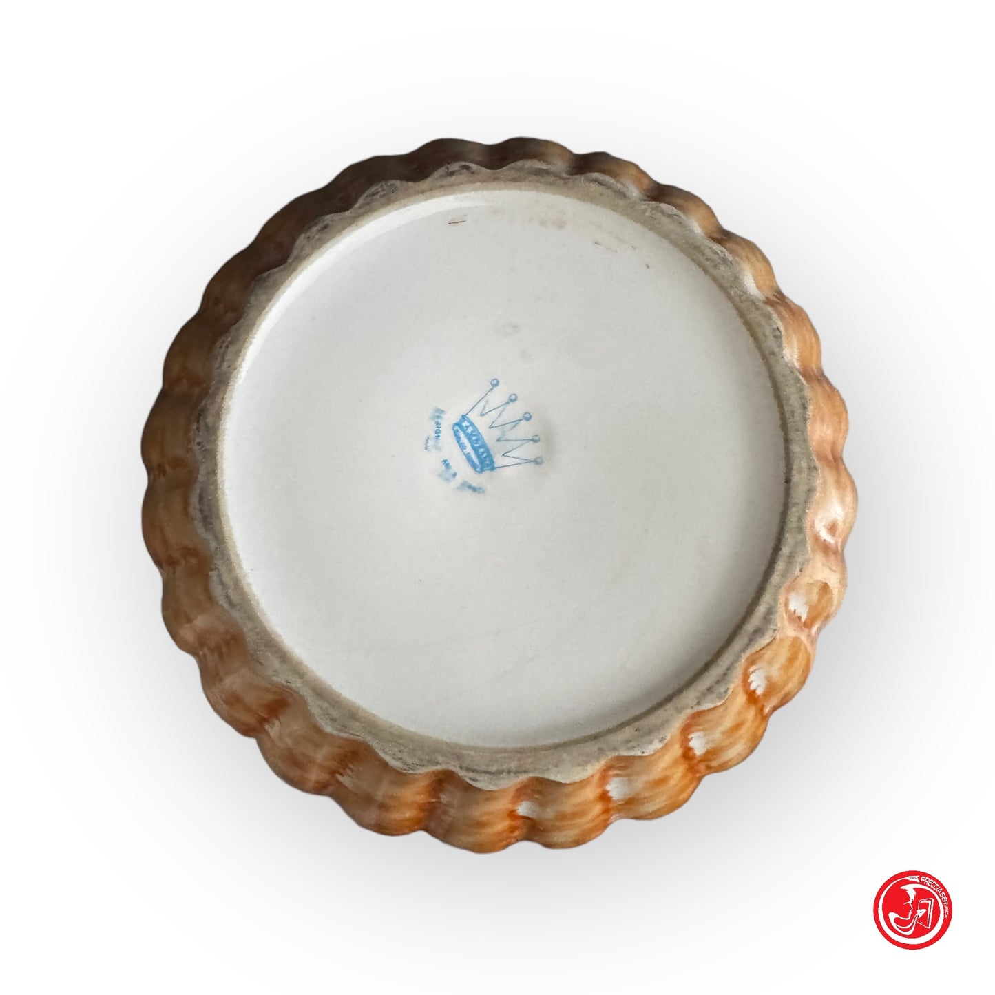 White ceramic salad bowl