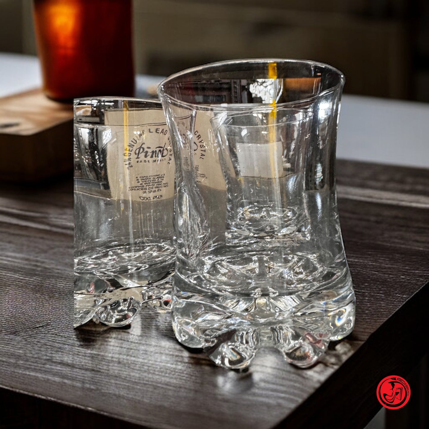 6 bicchieri in vetro