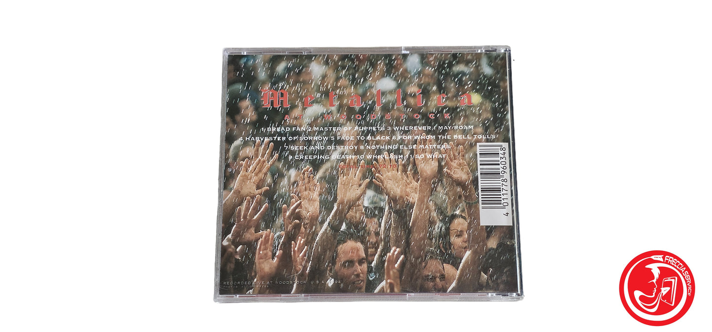 CD Metallica – At Woodstock