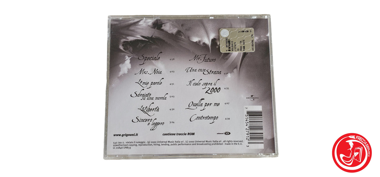 CD Gianluca Grignani – Sdraiato Su Una Nuvola