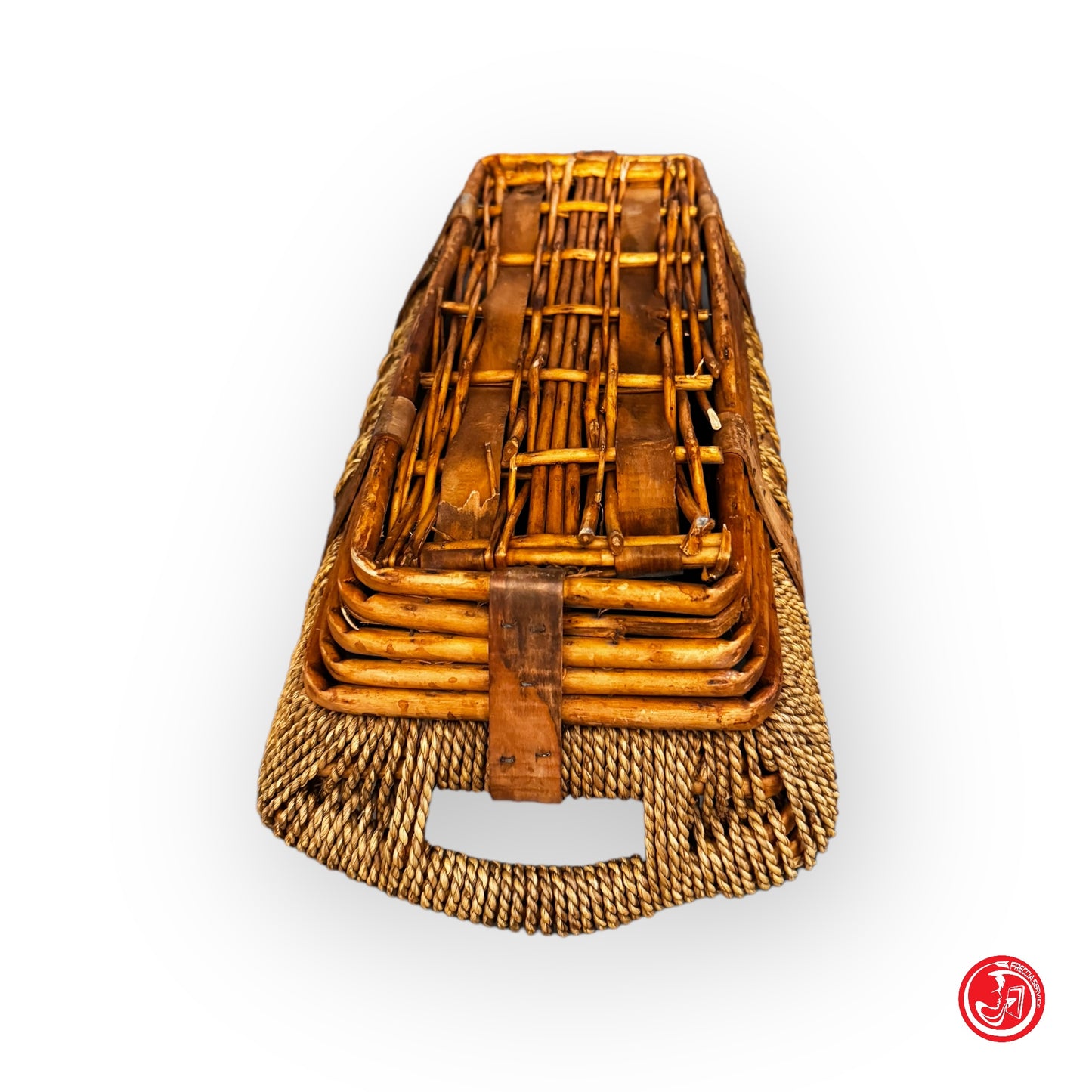 Wicker duck basket