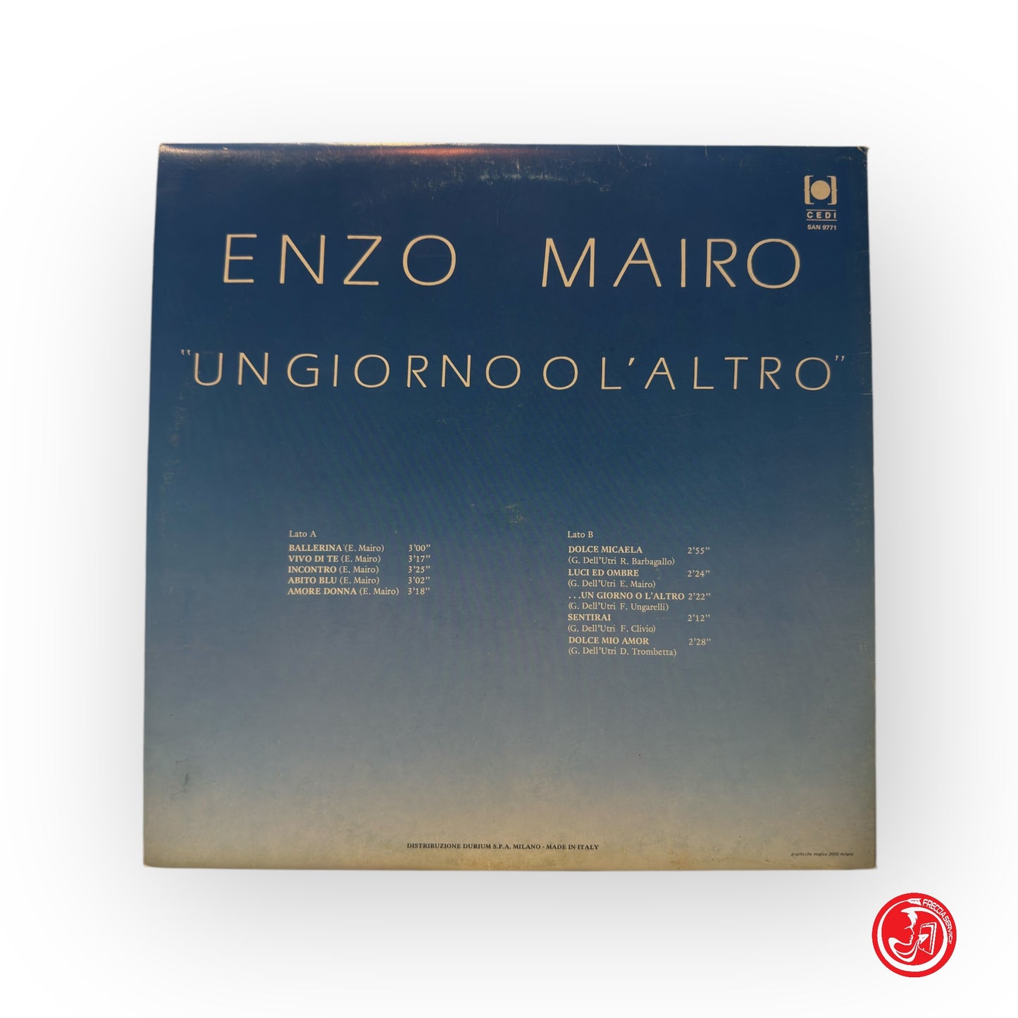Vinile italiano - Enzo Mairo - Un giorno o l'altro