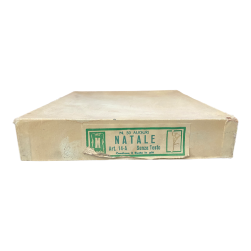 Biglietti natalizi Vintage con busta
