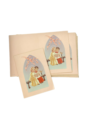 Communion invitations - vintage