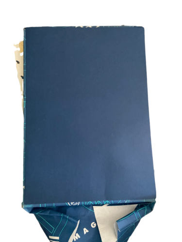Risma di cartoncini blu mazzola