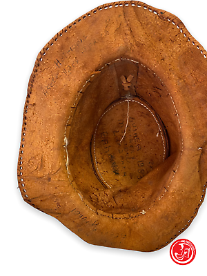 Antico cappello cowboy - Guinea 1984