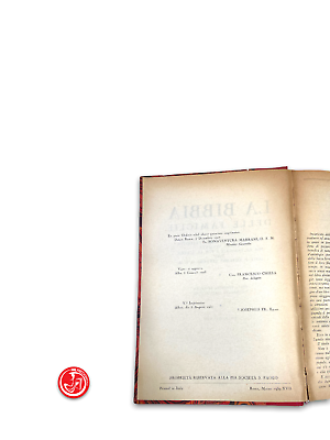 La Bibbia delle famiglie - Roma, Marzo 1939
