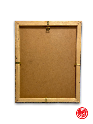 Black frame with glass