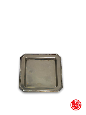 Vassoio quadrato in acciaio