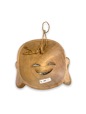 Maschera in legno decorativa - carnevale