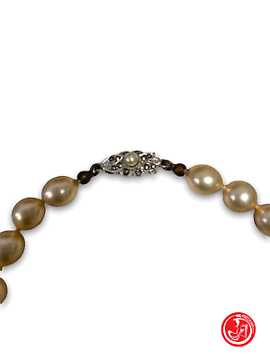Collana vintage di perle
