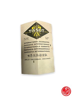 Custodia orologio Tissot con garanzia