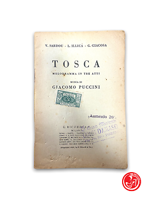 Tosca - melodramma in tre atti