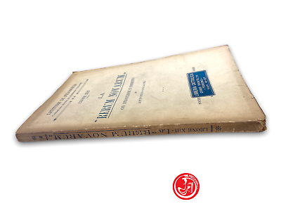 Lectures de philosophie - Léon XIII - Le rerum novarum