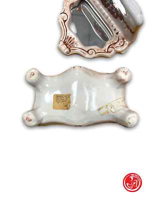 Portagioie in ceramica con specchio