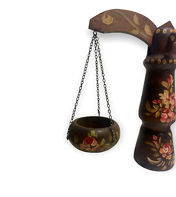 Decorative wooden scale