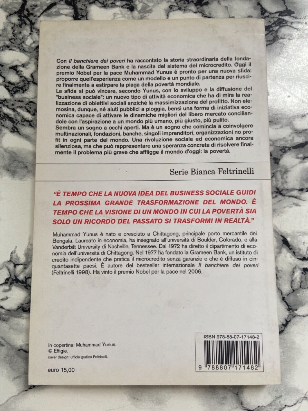 M. Yunus- Un mondo senza povertà