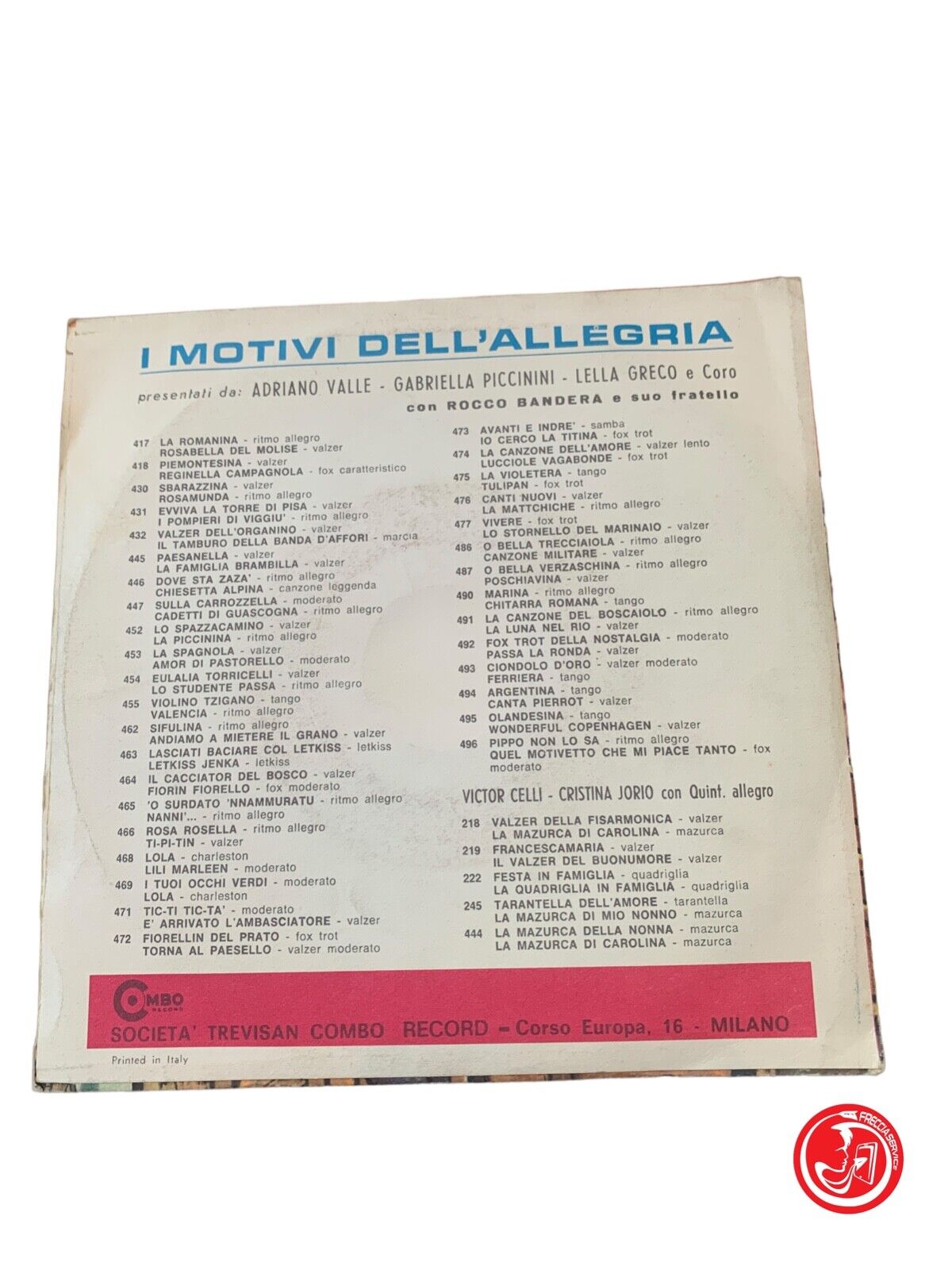 Adriano Valle E Gabriella Piccinini Con Rocco Bandera E Suo Fratello E Coro